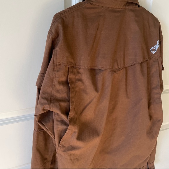 Motorfist Pilot Brown Jacket Size Medium - Picture 14 of 16